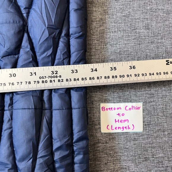 Patagonia Fiona Parka Insulated Down Jacket - Women's Size M - Blue - Picture 15 of 15